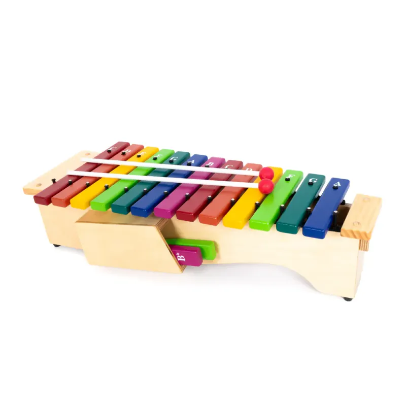 Percussion Plus Harmony sopran xylofon med fargede trestaver