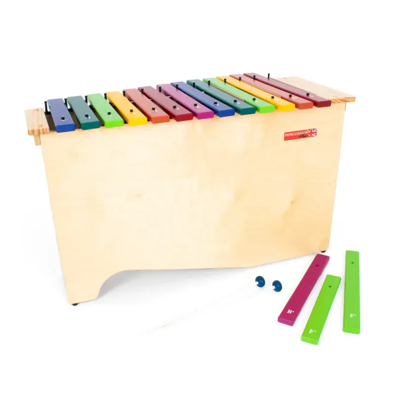 Percussion Plus Harmony Bass Xylofon med Fargestaver