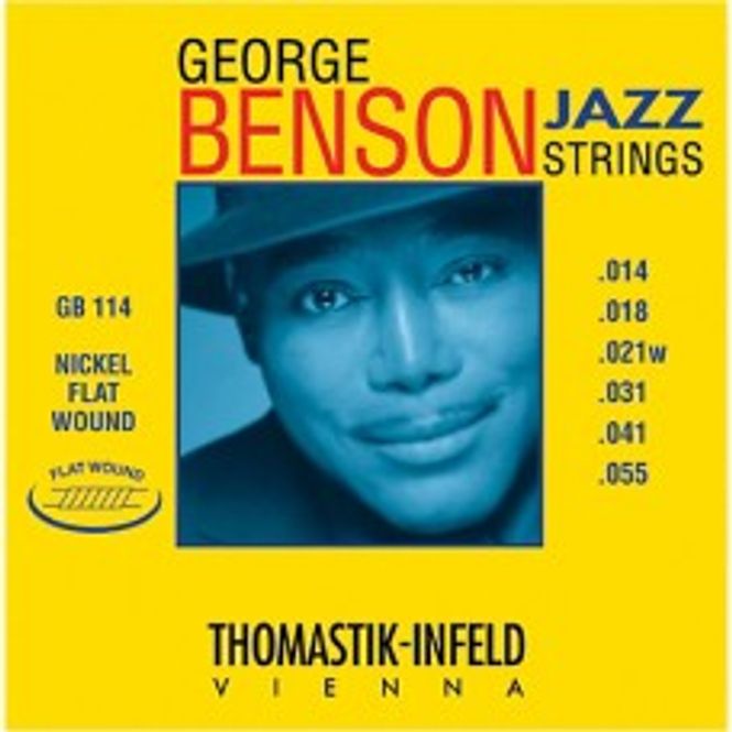 Hovedbilde Thomastik-Indfeld George Benson GB114 Elgitar ...