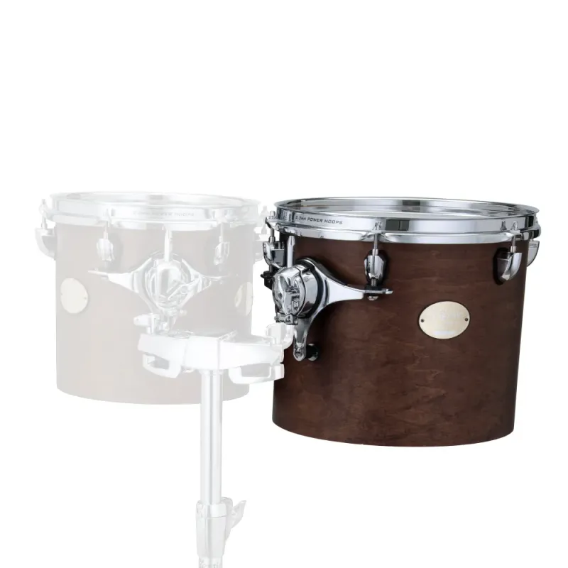Majestic Prophonic (mørk kaffe) konserttom med et skinn/en rim  8'' x 8'' - 20 x 20 cm