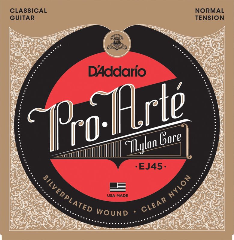 D'Addario Fretted EJ45. Normal Tension