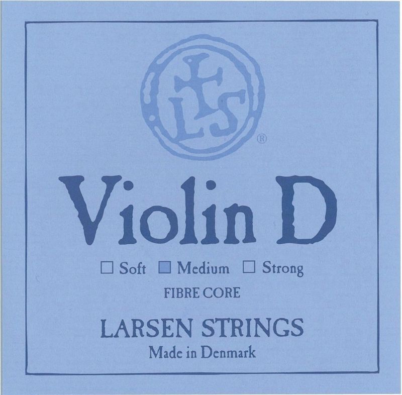 Larsen Fiolin D-streng Original syntetisk / fiberkjerne. ALUMINIUM