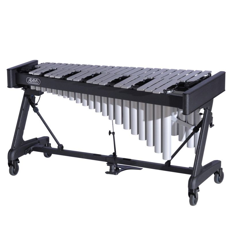 Vibrafon Adams Solist VSNA31S, 3,1 Octaves, E3-F6, 50-38mm Bars, No Motor, Silver, Apex Frame