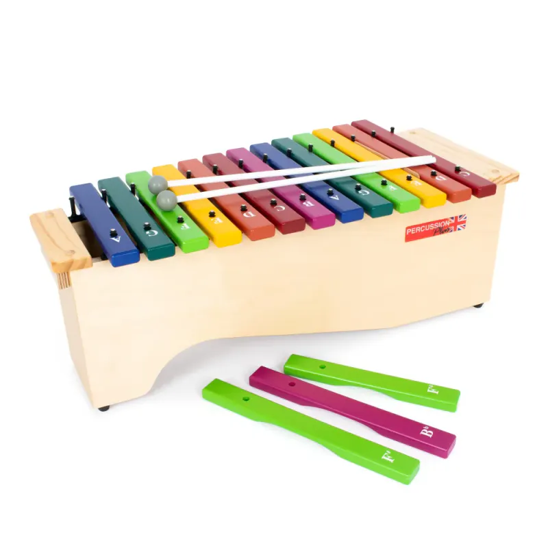 Percussion Plus Harmony fargetone alto xylofon, trestaver