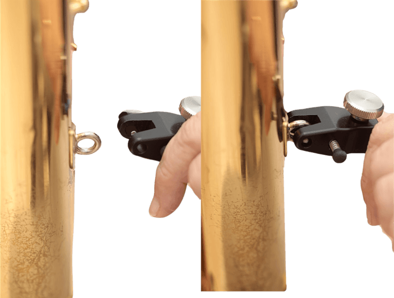 Ergobrass Ergonomisk Hjelpemiddel til Barytonsaksofon og Bass saksofon