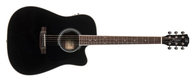 Hovedbilde MORGAN W 120 SCE BK. Stålstrengs Gitar
