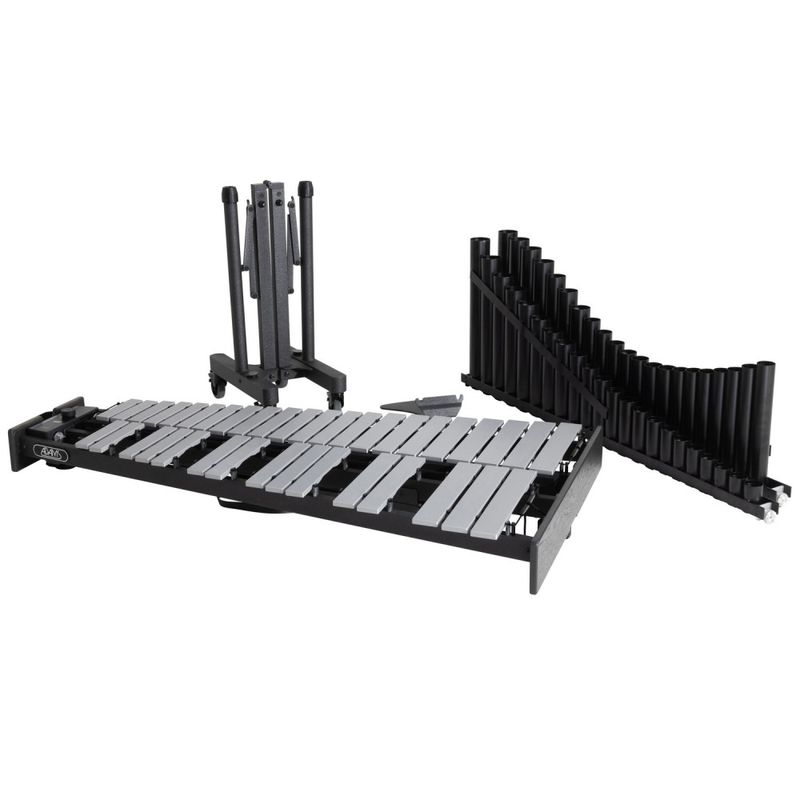 Vibrafon Adams Nomad, 3 Octaves, F3-F6, 57-38mm Bars, w/Motor, Silver, Nomad Frame