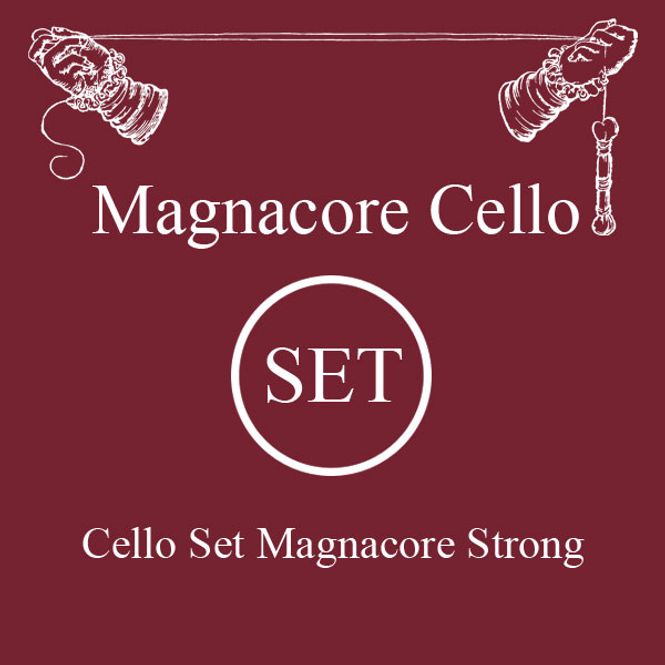 Hovedbilde Larsen Magnacore Cello Strenger SETT 4/4