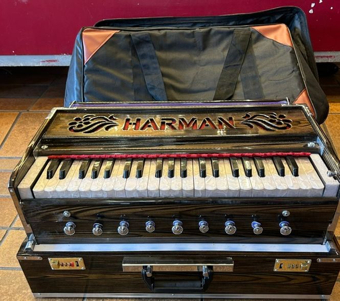 Hovedbilde Harmonium fra India med softbag