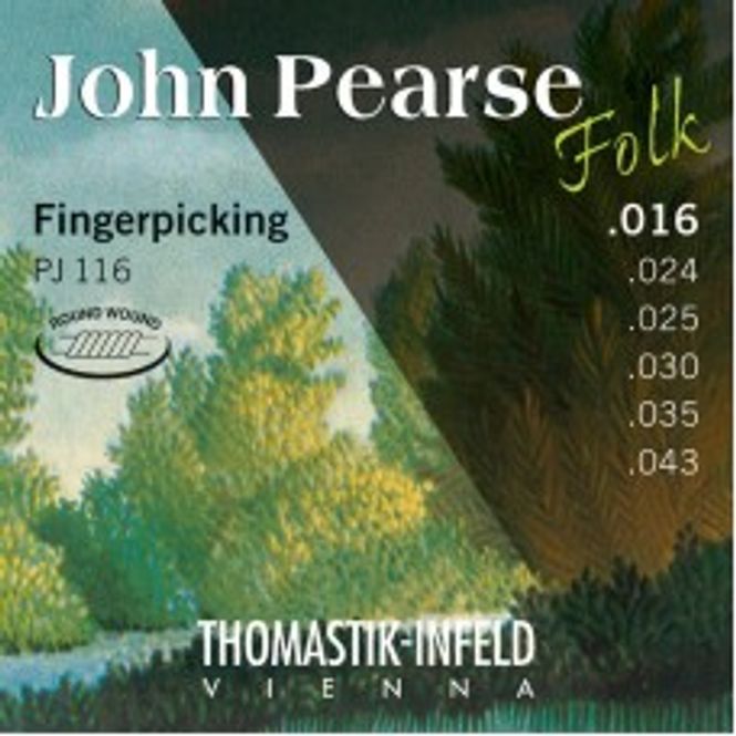 Hovedbilde Thomastik-Indfeld  John Pearse pj116. Folk, ...