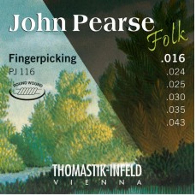 Thomastik-Indfeld  John Pearse pj116. Folk, Fingerpicking